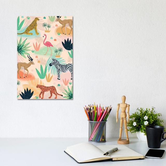 Everyday Jungle Savannah Iii by Lisa Whitebutton - Wrapped Canvas Graphic Art Latitude Vive Size: 30.48cm H x 20.32cm W x 1.91cm D on Productcaster.