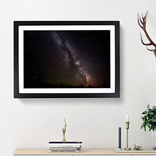 Universe in Abstract Vol.48 in Abstract - Picture Frame Graphic Art Print East Urban Home Frame Option: Black Framed, Size: 36cm H x 48cm W x 2cm D on Productcaster.