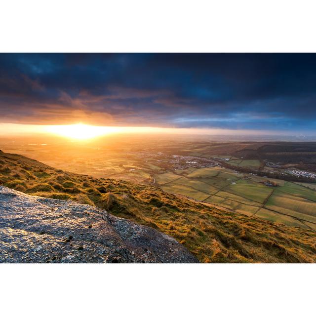 Sunrise by Ryan Dean Morrison - Wrapped Canvas Photograph Alpen Home Size: 81cm H x 122cm W x 3.8cm D on Productcaster.