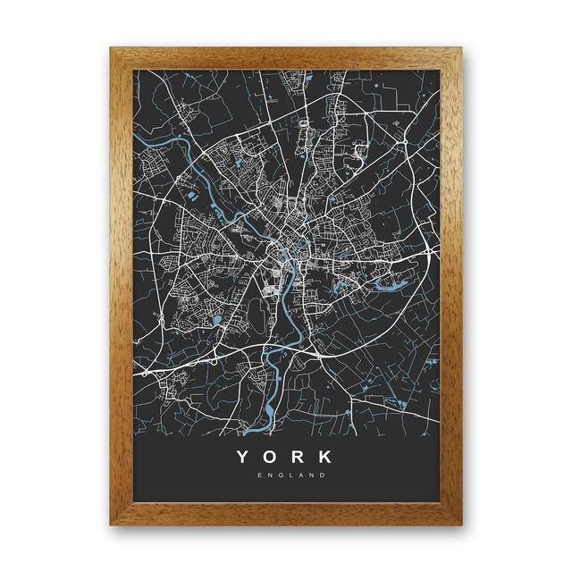 York III - Wrapped Graphic Art Print on Canvas Borough Wharf Format: Brown Paper, Size: 63cm H x 46cm W x 3cm D on Productcaster.