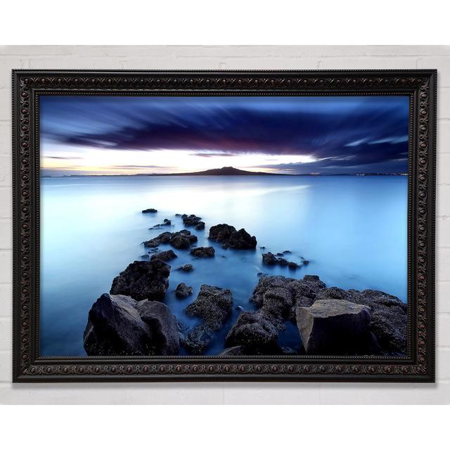 Island Blues - Single Picture Frame Art Prints Bright Star Size: 21cm H x 29.7cm W on Productcaster.