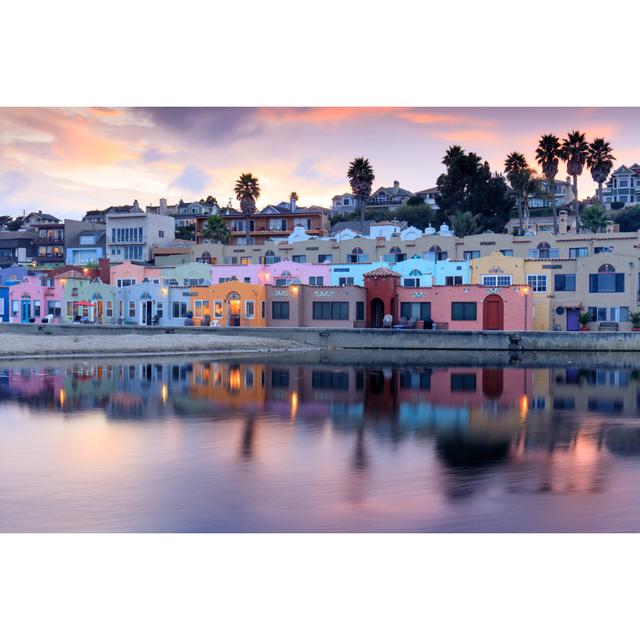 Capitola Village Sunset Reflections. Ebern Designs Size: 61cm H x 91cm W x 3.8cm D on Productcaster.