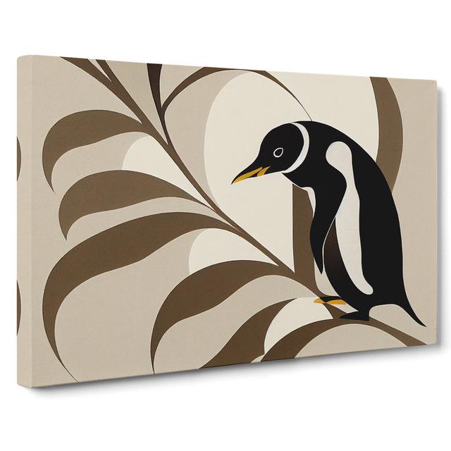 Penguin Art Nouveau Vol.1 Abstract - Wrapped Canvas Graphic Art ClassicLiving Size: 50cm H x 76cm W x 3cm D on Productcaster.