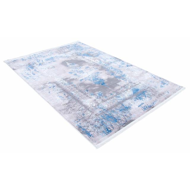 Flatweave Blue Rug Carpetfine Size: Rectangular 200 x 290cm on Productcaster.