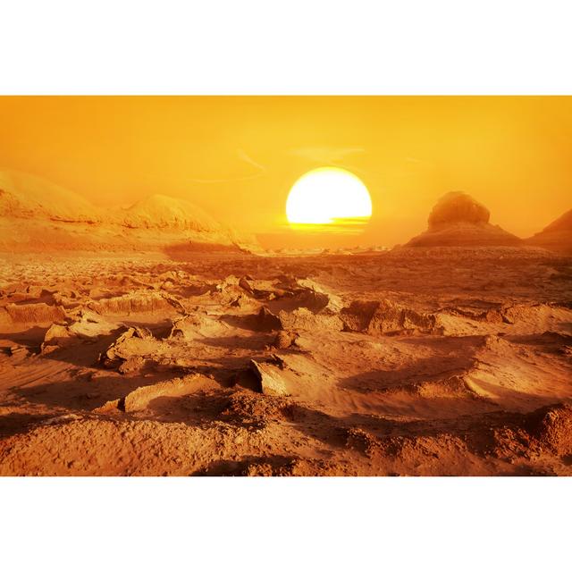 The Hottest Place on Earth by Delbars - Wrapped Canvas Photograph Natur Pur Size: 51cm H x 76cm W on Productcaster.