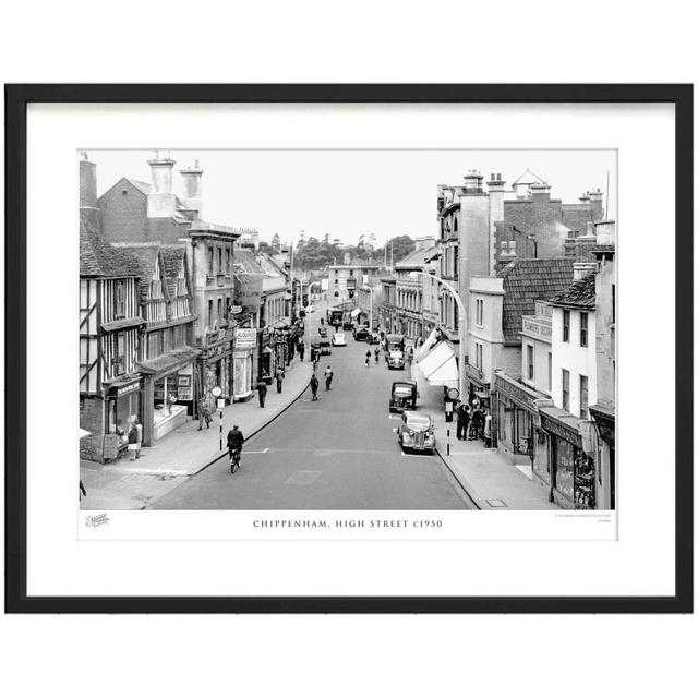 'Chippenham, High Street C1950' - Picture Frame Photograph Print on Paper The Francis Frith Collection Size: 45cm H x 60cm W x 2.3cm D on Productcaster.