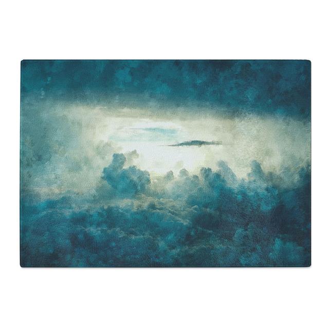 Clouds in the Sky Vol.2 Painting Chopping Board East Urban Home Size: 0.4cm H x 28.5cm W x 39cm L on Productcaster.