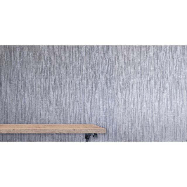 Milano Texture 10m x 52cm Semi-Gloss Wallpaper Roll East Urban Home Colour: Silver on Productcaster.