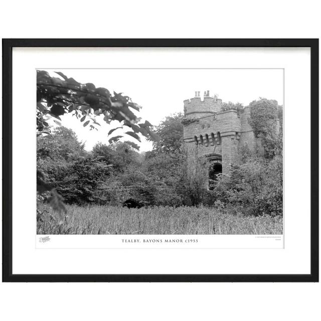 Tealby, Bayons Manor C1955 by Francis Frith - Single Picture Frame Print The Francis Frith Collection Size: 45cm H x 60cm W x 2.3cm D on Productcaster.