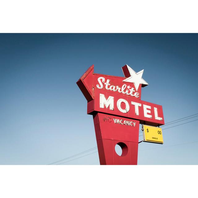 Vintage Motel VI by Recapturist - Wrapped Canvas Photograph 17 Stories Size: 61cm H x 91cm W on Productcaster.