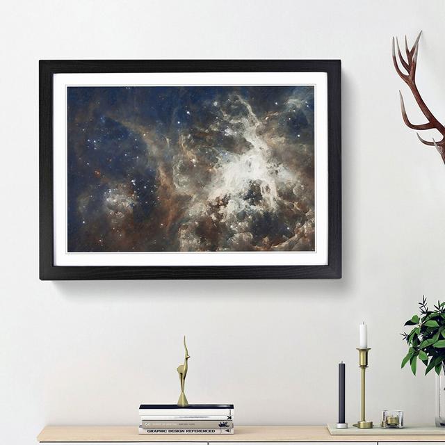 Universe in Abstract Vol.35 in Abstract - Picture Frame Graphic Art Print East Urban Home Frame Option: Black Framed, Size: 36cm H x 48cm W x 2cm D on Productcaster.