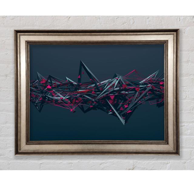 Sharp Spikes Of Shape Framed Print Bright Star Size: 59.7cm H x 84.1cm W on Productcaster.