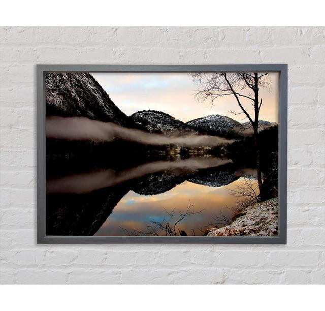 Lake Paradise - Single Picture Frame Art Prints on Canvas Bright Star Size: 100cm H x 141.4cm W x 3.3cm D on Productcaster.