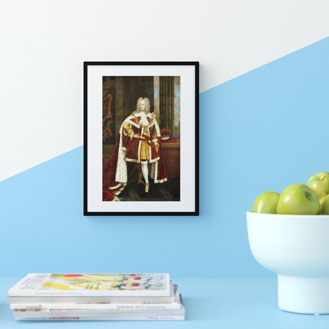 'Portrait of King George II When Prince of Wales by Circle of Sir Godfrey Kneller' Painting Astoria Grand Size: 70 cm H x 50 cm W x 0.2 cm D, Format: on Productcaster.