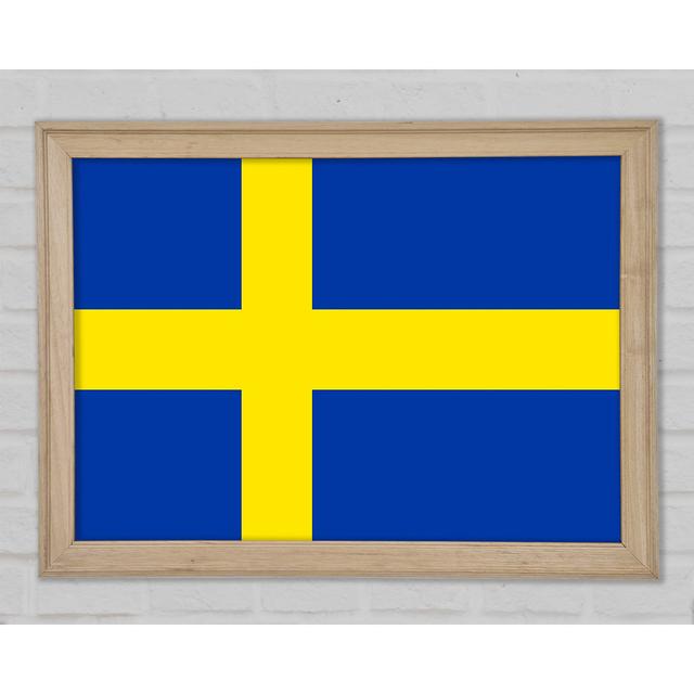 Sweden 1 - Single Picture Frame Art Prints Marlow Home Co. Size: 84.1cm H x 118.9cm W x 1.5cm D on Productcaster.