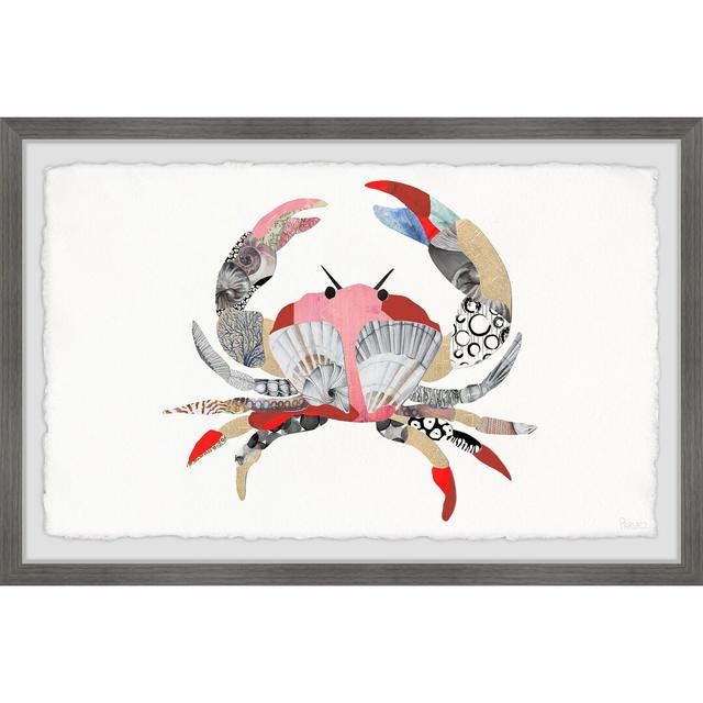 'Crab Mosaic' by Parvez Taj Graphic Art East Urban Home Size: 38cm H x 45cm W on Productcaster.