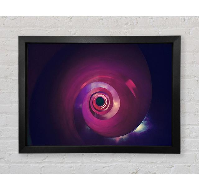 Sinking Down The Purple Hole - Single Picture Frame Art Prints Bright Star Size: 84.1cm H x 118.9cm W x 3.4cm D on Productcaster.