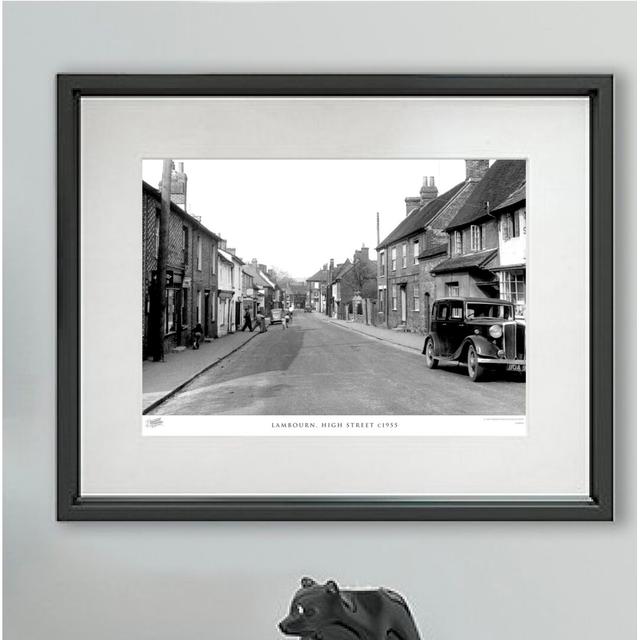 Lambourn, High Street C1955 - Single Picture Frame Print The Francis Frith Collection Size: 45cm H X 60cm W x 2cm D on Productcaster.