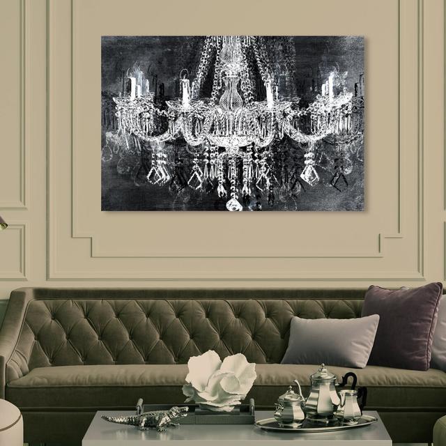 Crystal Attraction by Oliver Gal - Wrapped Canvas Print East Urban Home Size: 40.6 cm H x 61 cm W on Productcaster.