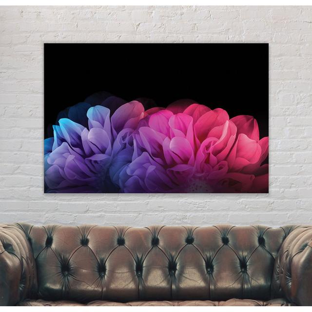 Colourful Flowers - Wrapped Canvas Print Latitude Run Size: 84cm H x 120cm W x 4cm D on Productcaster.