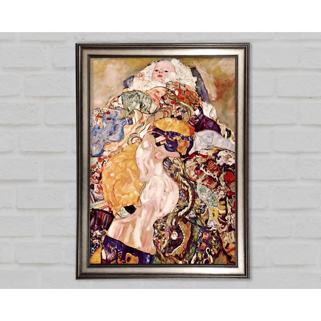 Klimt Baby - Single Picture Frame Art Prints Ophelia & Co. Size: 29.7cm H x21cm W on Productcaster.