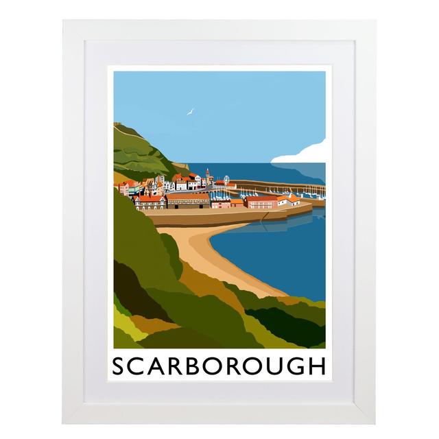 Scarborough 3 by Richard O'Neil - Graphic Art Print on Paper East Urban Home Format: White Wood Frame, Size: 54 cm H x 44 cm W x 2.2 cm D on Productcaster.