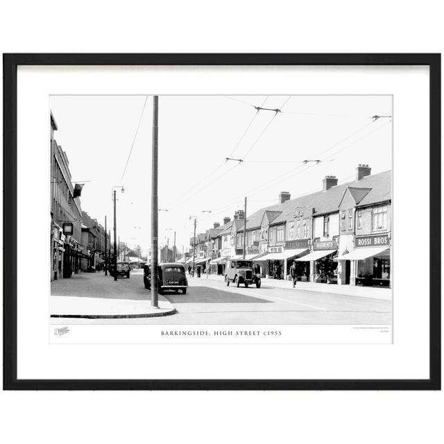 'Barkingside, High Street C1955' by Francis Frith - Picture Frame Photograph Print on Paper The Francis Frith Collection Size: 28cm H x 36cm W x 2.3cm on Productcaster.