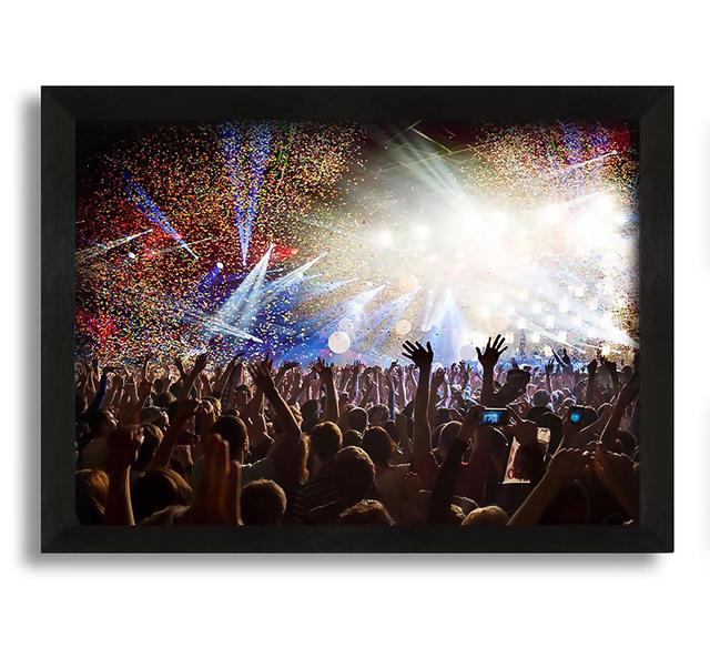 As the Crowd Goes Wild - Picture Frame Photograph on Canvas Latitude Run Size: 30cm H x 42cm W x 10cm D on Productcaster.