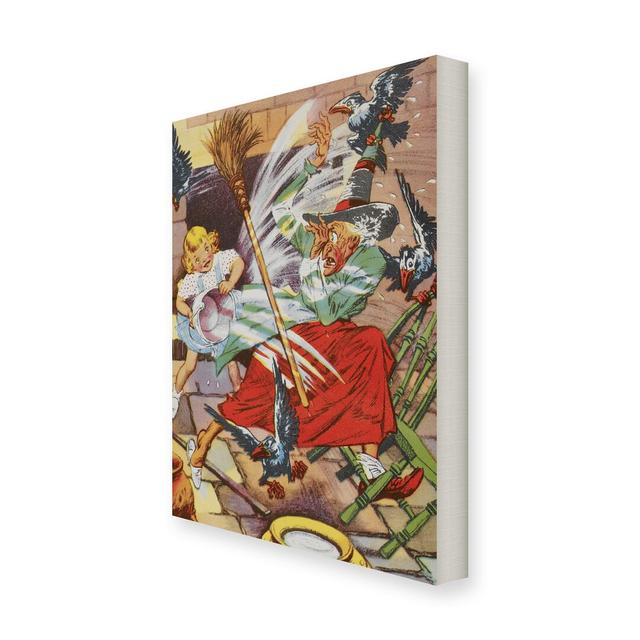 The Wizard of Oz by William Wallace Denslow Art Print Wrapped on Canvas East Urban Home Size: 80 cm H x 60 cm W x 5 cm D on Productcaster.