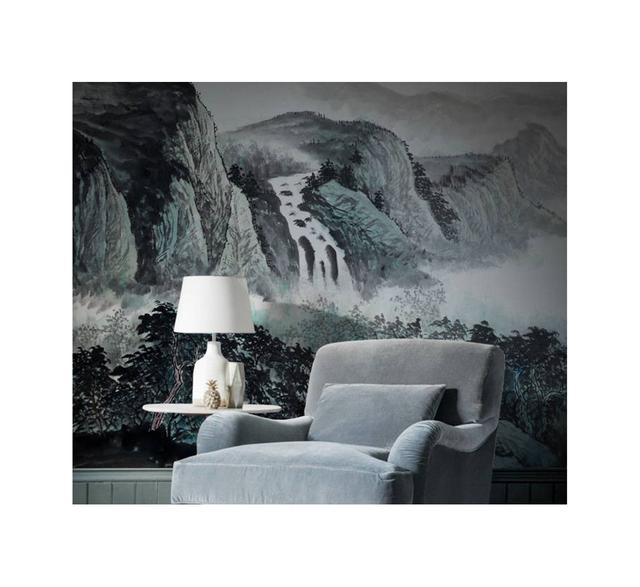 Theriault Smooth Matte Mural Alpen Home Size: 290 x 290cm on Productcaster.