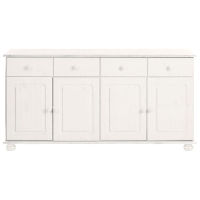 Abideen 156cm Sideboard Marlow Home Co. Colour: White on Productcaster.