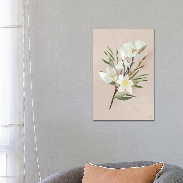 Spring Magnolias by House Fenway - Wrapped Canvas Print ClassicLiving Size: 66.04cm H x 45.72cm W x 1.9cm D on Productcaster.