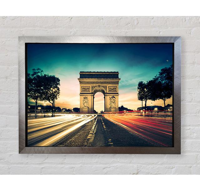 Arc De Triomphe 9 - Single Picture Frame Art Prints Bright Star Size: 100cm H x 141.4cm W on Productcaster.