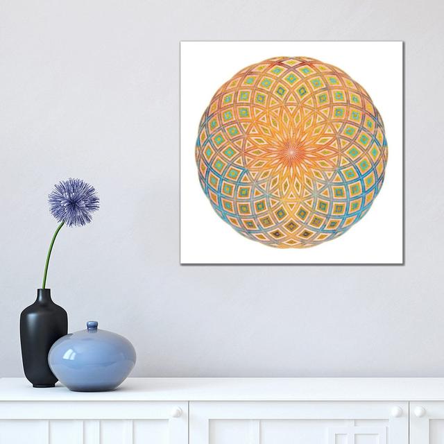 Life Geometry by Tenyo Marchev - Wrapped Canvas Print Latitude Vive Size: 45.72cm H x 45.72cm W on Productcaster.