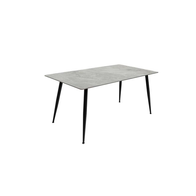 Dahlila ITALY GREY TABLE Metro Lane Size: 76H x 160L x 80Wcm on Productcaster.