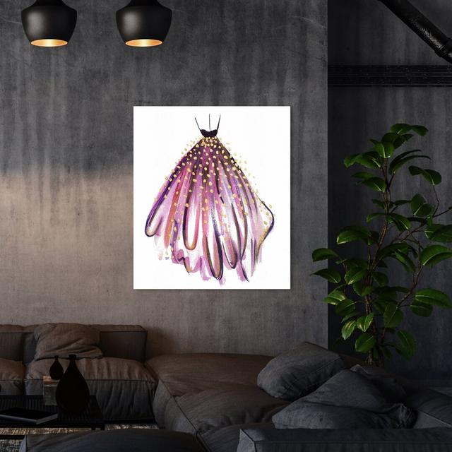 Purple Magic by Oliver Gal - Wrapped Canvas Print Oliver Gal Size: 50.8 cm H x 43.2 cm W on Productcaster.