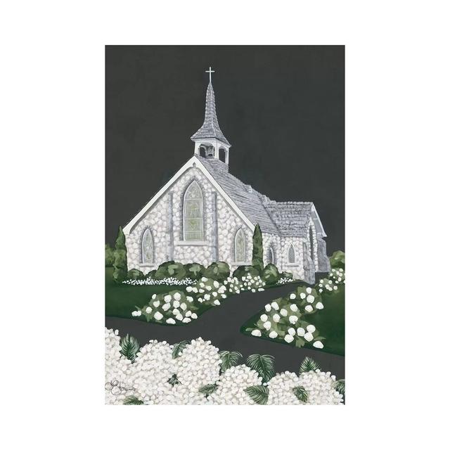 Church - Wrapped Canvas Graphic Art ClassicLiving Size: 45.72cm H x 30.48cm W x 1.905cm D on Productcaster.