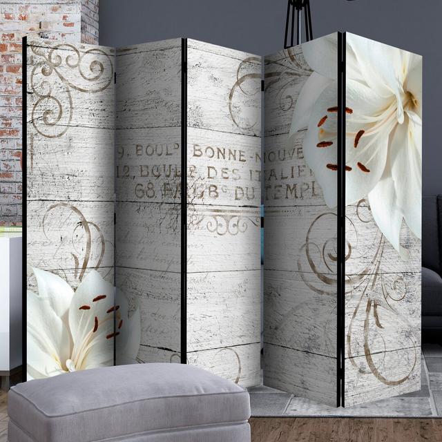 Aldon 5 Panel Room Divider Ebern Designs on Productcaster.