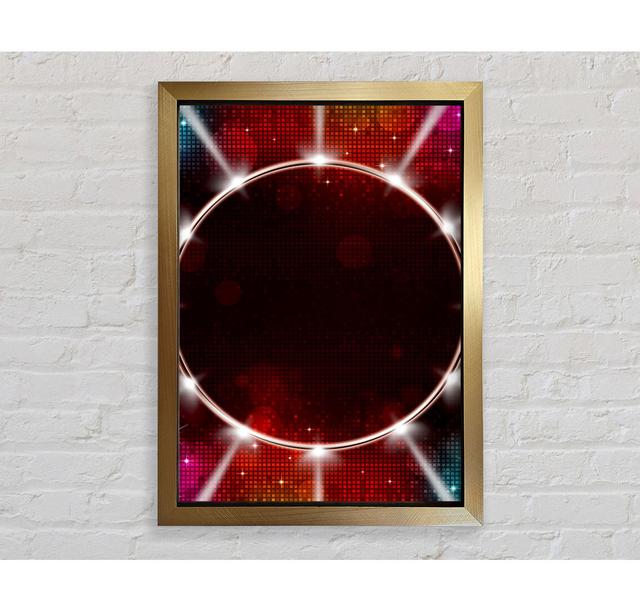 Disco Ball - Single Picture Frame Art Prints Bright Star Size: 141.4cm H x 100cm W x 3.4cm D on Productcaster.