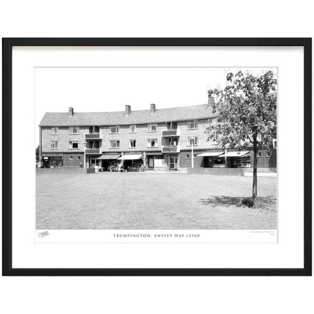 'Trumpington, Anstey Way C1960' by Francis Frith - Picture Frame Photograph Print on Paper The Francis Frith Collection Size: 60cm H x 80cm W x 2.3cm on Productcaster.