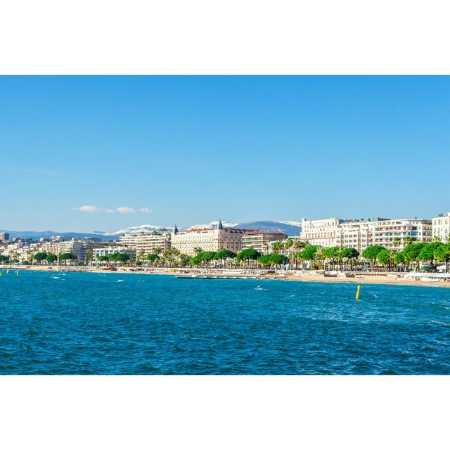 View of Cannes by Lukutin77 - Wrapped Canvas Photograph 17 Stories Size: 61cm H x 91cm W x 3.8cm D on Productcaster.