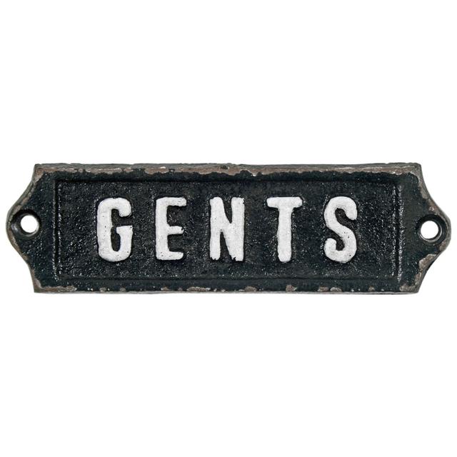 Leontes "Gents" Door Sign Brambly Cottage on Productcaster.