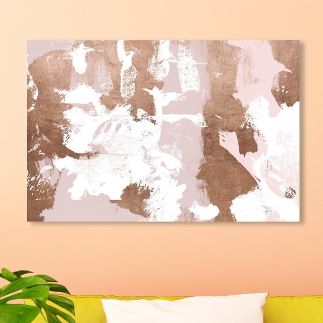 '22860 Dancing Ballerinas' Painting on Wrapped Canvas East Urban Home Size: 61 cm H x 91.4 cm W on Productcaster.