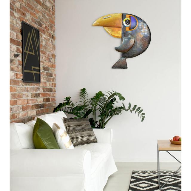 Watchful Toucan Metal Print Bay Isle Home on Productcaster.