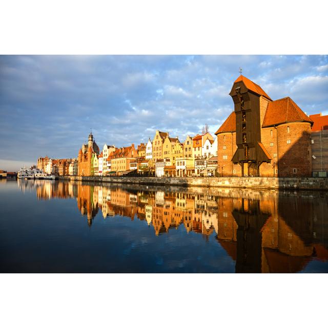 Gdansk in the Morning Light by Nightman1965 - Wrapped Canvas Photograph 17 Stories Size: 81cm H x 122cm W x 3.8cm D on Productcaster.