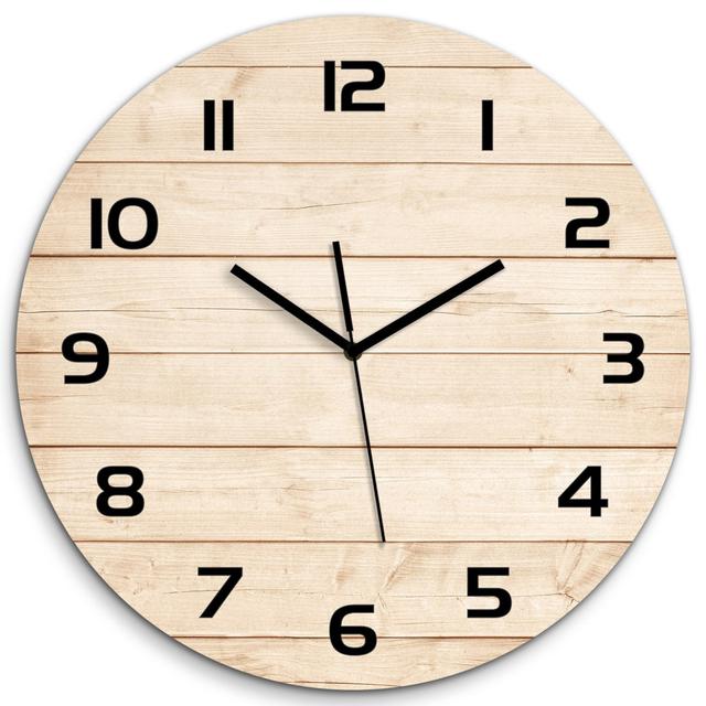 Jonaliz 60cm Silent Wall Clock East Urban Home on Productcaster.