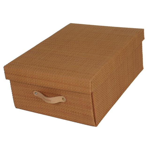 Box aus Karton ClassicLiving Farbe: Lachsfarben on Productcaster.