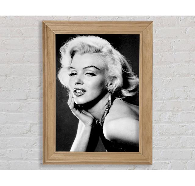 Marilyn Monroe Beauty - Single Picture Frame Art Prints Bright Star Size: 84.1cm H x 59.7cm W x 8cm D on Productcaster.