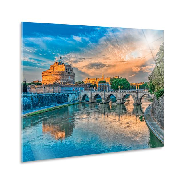 Ponte S. Angelo in Rome by Giallobus - Unframed Photograph Ebern Designs Size: 65cm H x 95cm W on Productcaster.