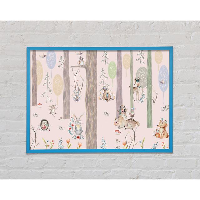 The Little Woodland Scene - Single Picture Frame Art Prints Union Rustic Size: 21cm H x 29.7cm W x 2cm D on Productcaster.